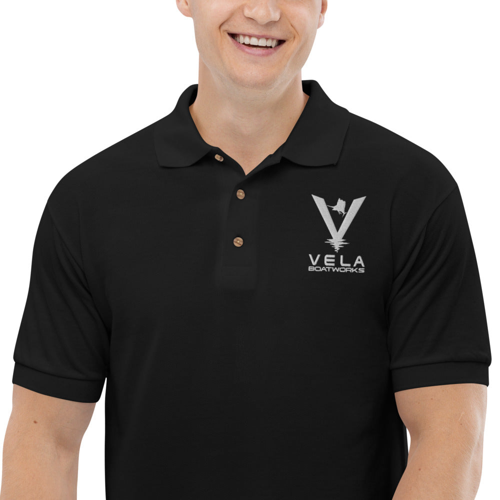 Vela Embroidered Polo Shirt – Vela Boats
