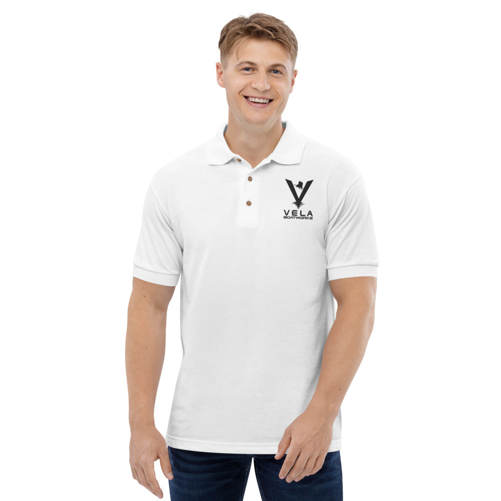 Vela Embroidered Polo Shirt – Vela Boats