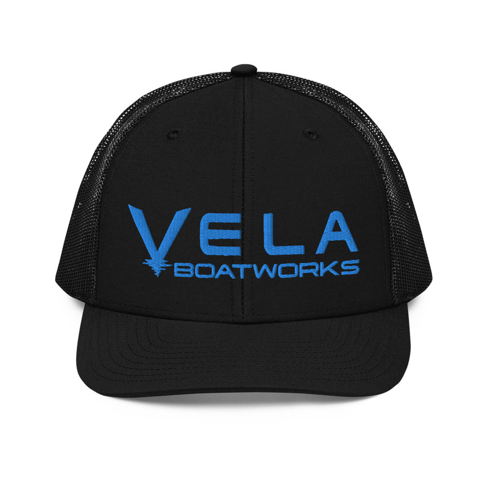 Vela Blue Trucker Cap – Vela Boats
