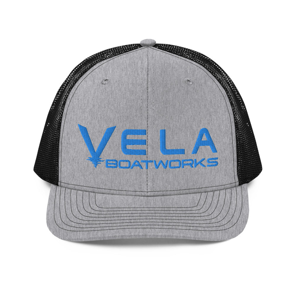 Vela Blue Trucker Cap