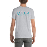 Vela Logo Short-Sleeve Unisex T-Shirt